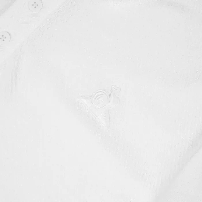 Polos Shirts Men Le Coq Sportif Ton Sur Ton Polo Shirt En Jersey Piqu Coton New Optical White Polos Shirts Men Le Coq Sportif Ton Sur Ton Polo Shirt En Jersey Piqu Coton New Optical White