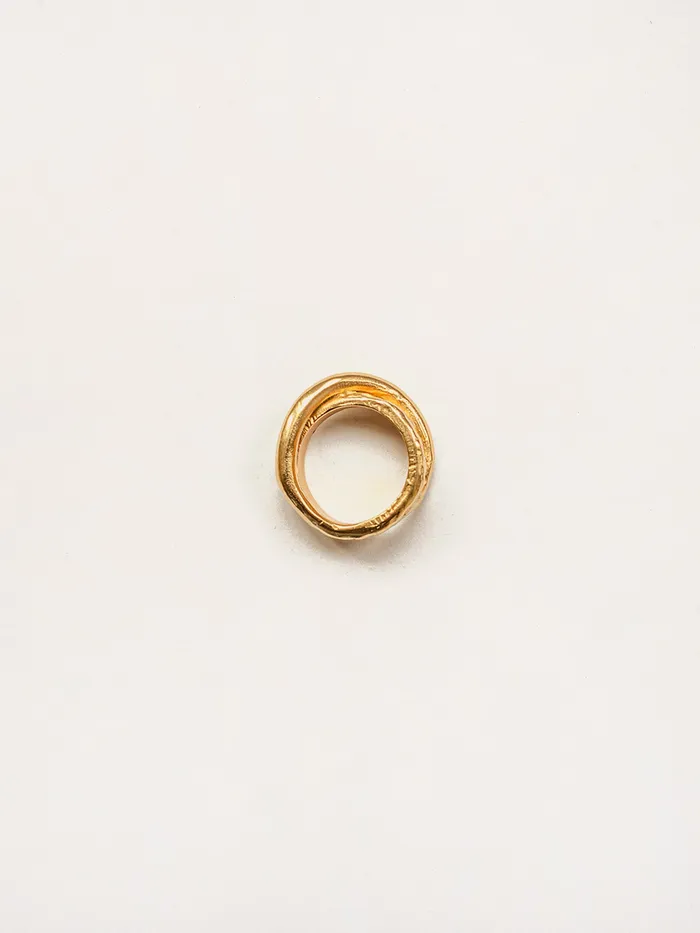 Rings Released From Love 8211 Classic Band in Gold Vermeil The UNDONE Women