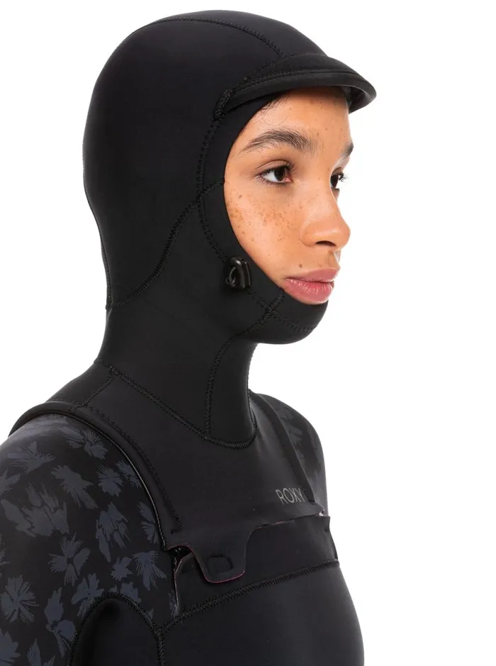 Roxy 543mm Swell Series 8211 Hooded Chest Zip Wetsuit Black Women Wetsuits Roxy 543mm Swell Series 8211 Hooded Chest Zip Wetsuit Black Women Wetsuits