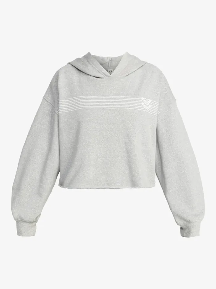 Roxy Afternoon Hike 8211 Pullover Hoodie Heritage Heather Women Sweatshirts and Hoodies