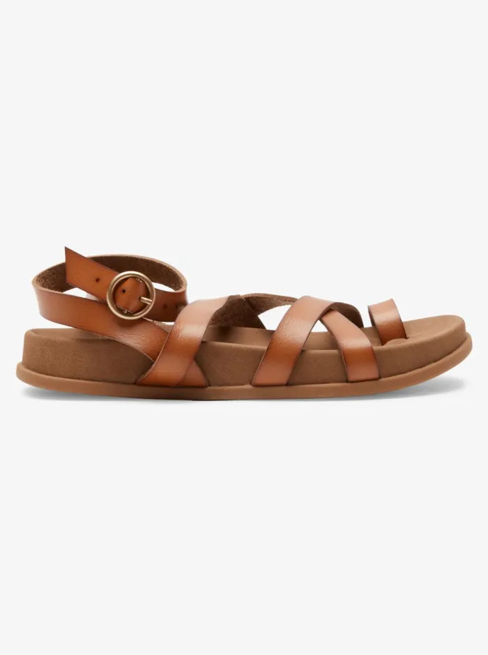 Roxy Ahri 8211 Sandals Tan Women Shoes