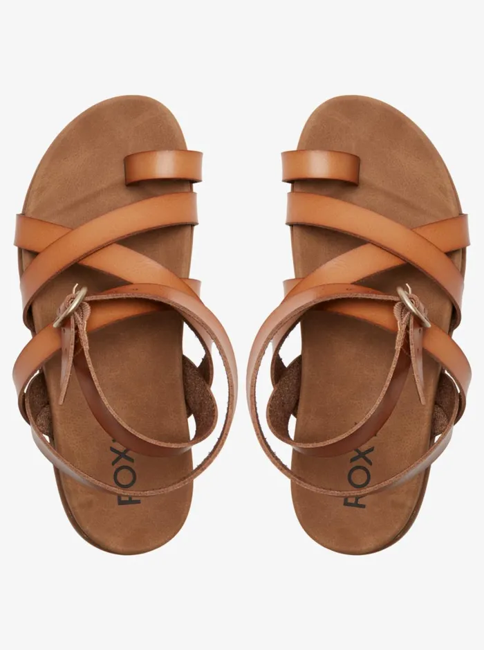 Roxy Ahri 8211 Sandals Tan Women Shoes