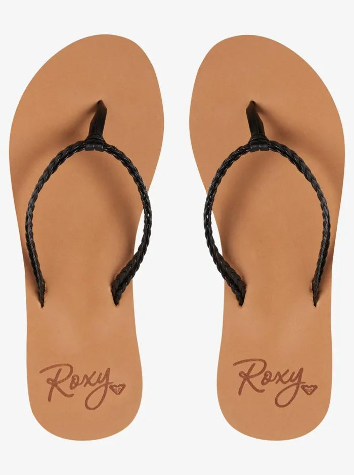 Roxy Costas 8211 FlipFlops Black Women Shoes Roxy Costas 8211 FlipFlops Black Women Shoes