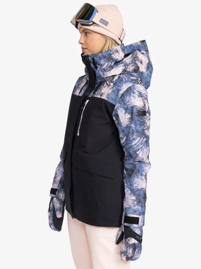 Roxy Dawnrae 8211 Snow Jacket Wild Wind Darknight Women Jackets and Coats