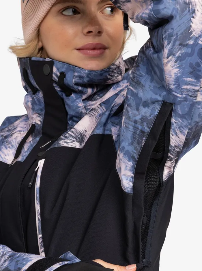 Roxy Dawnrae 8211 Snow Jacket Wild Wind Darknight Women Jackets and Coats