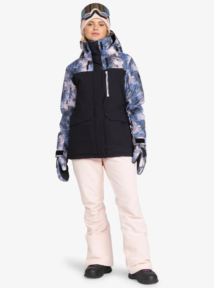 Roxy Dawnrae 8211 Snow Jacket Wild Wind Darknight Women Jackets and Coats