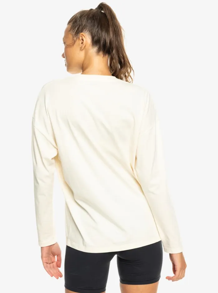 Roxy Essential Energy 8211 Long Sleeves Tshirt Buttercream Women TShirts and Tops