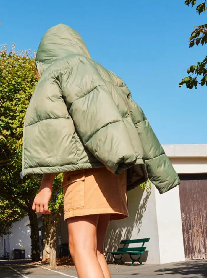 Roxy Forever This Young 8211 Puffer Jacket For Girls 4 8211 16 Oil Green Kids Jackets and Coats