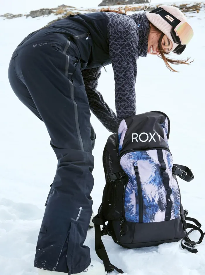Roxy GoreTex Stretch Prism 8211 Bib Snow Pant True Black Women Snow Pants