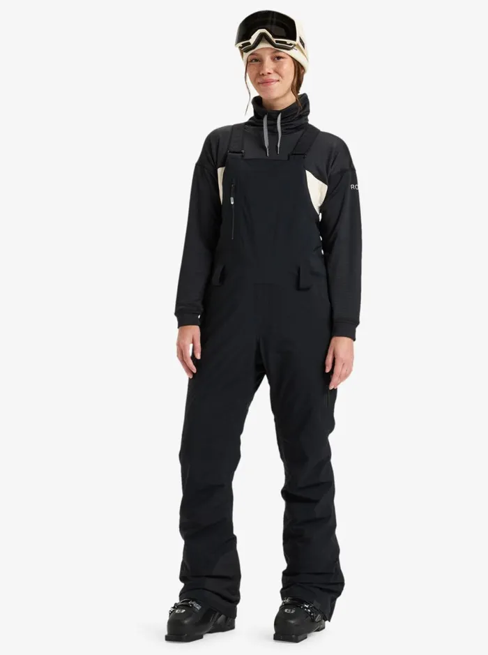 Roxy GoreTex Stretch Prism 8211 Bib Snow Pant True Black Women Snow Pants