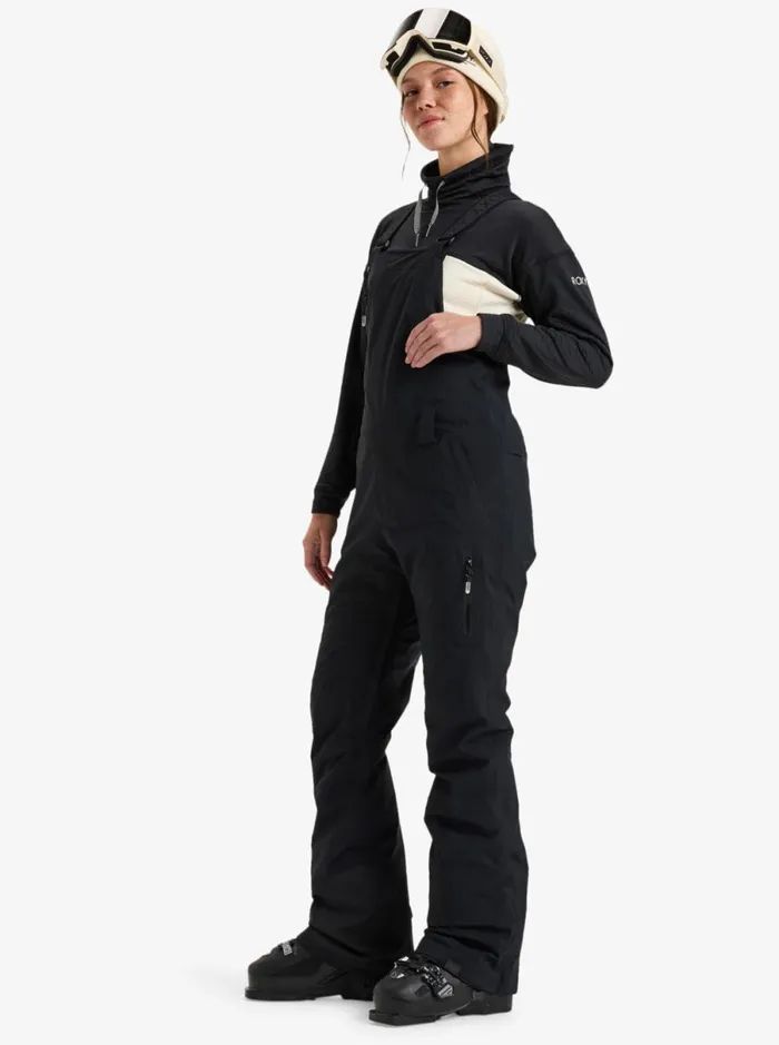 Roxy GoreTex Stretch Prism 8211 Bib Snow Pant True Black Women Snow Pants