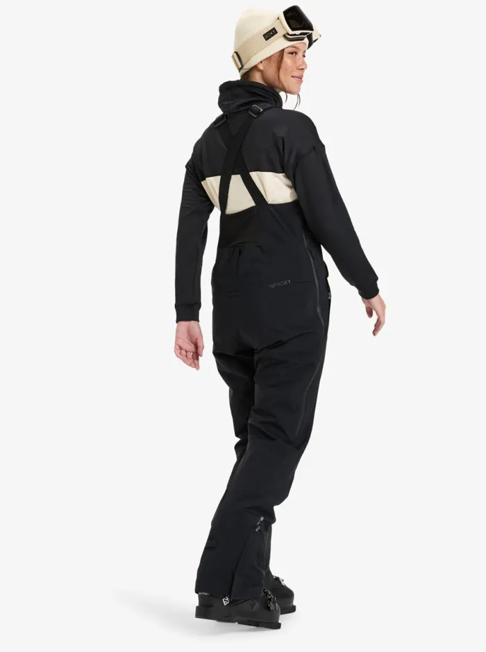 Roxy GoreTex Stretch Prism 8211 Bib Snow Pant True Black Women Snow Pants