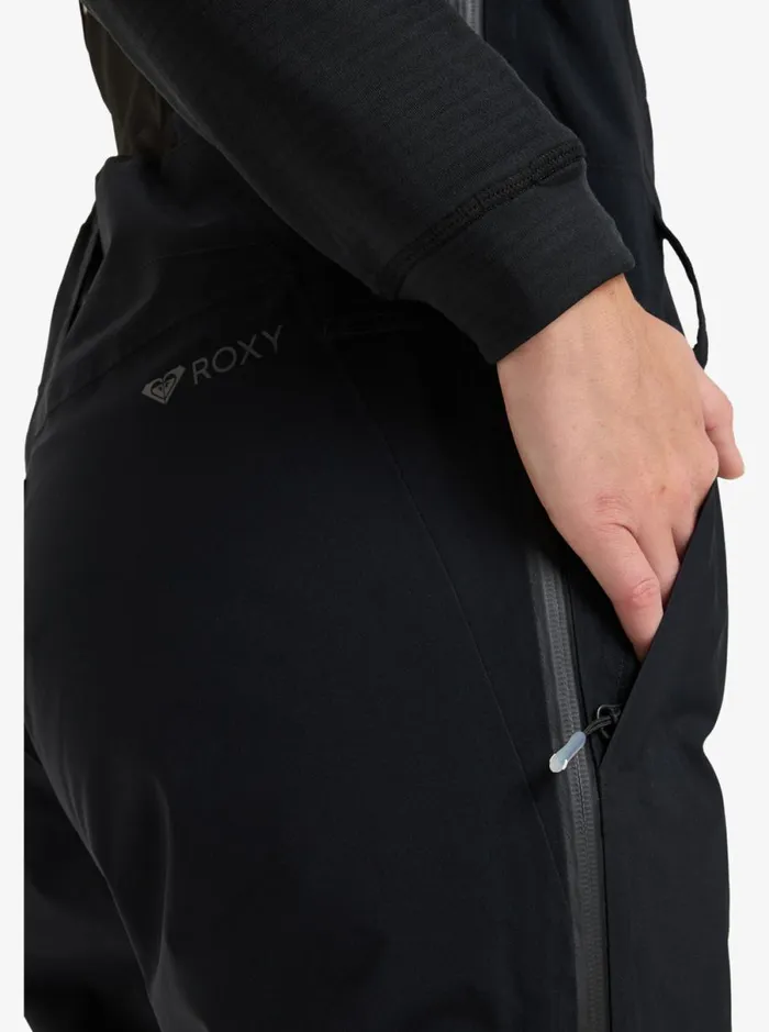 Roxy GoreTex Stretch Prism 8211 Bib Snow Pant True Black Women Snow Pants