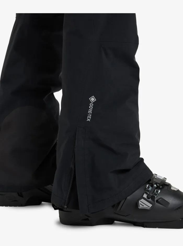 Roxy GoreTex Stretch Prism 8211 Bib Snow Pant True Black Women Snow Pants