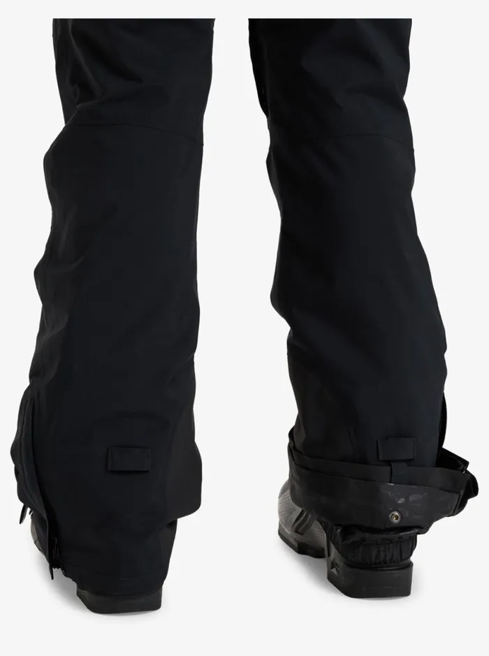 Roxy GoreTex Stretch Prism 8211 Bib Snow Pant True Black Women Snow Pants
