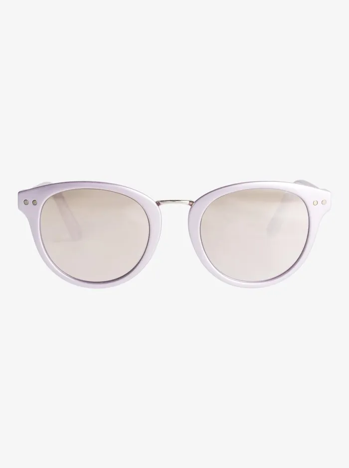 Roxy Junipers 8211 Sunglasses Metallic Pinkfl Silver Women Sunglasses