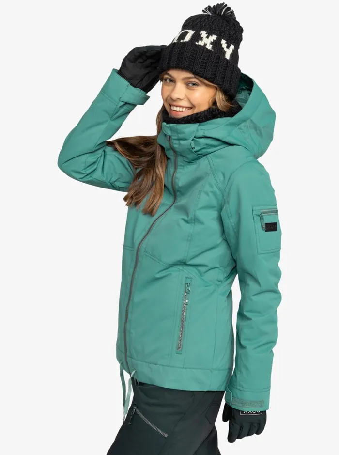 Roxy Meade 8211 Snow Jacket Sea Pine Women Jackets and Coats