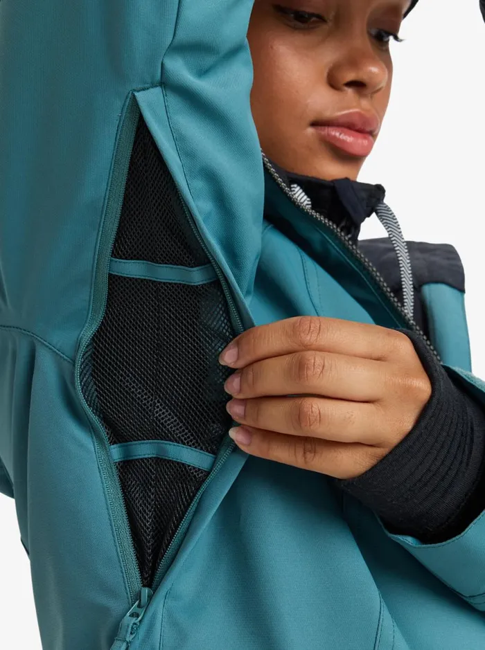 Roxy Meade 8211 Snow Jacket Sea Pine Women Jackets and Coats