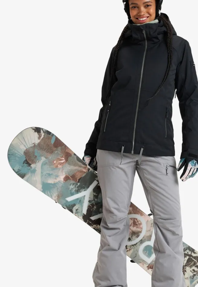 Roxy Meade 8211 Snow Jacket True Black Women Jackets and Coats