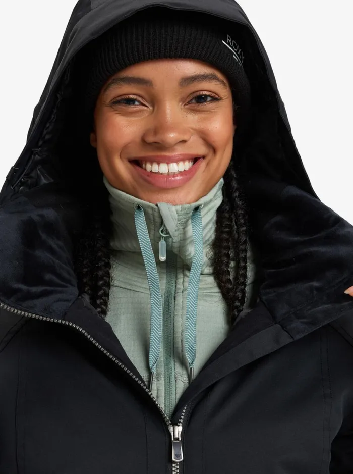 Roxy Meade 8211 Snow Jacket True Black Women Jackets and Coats