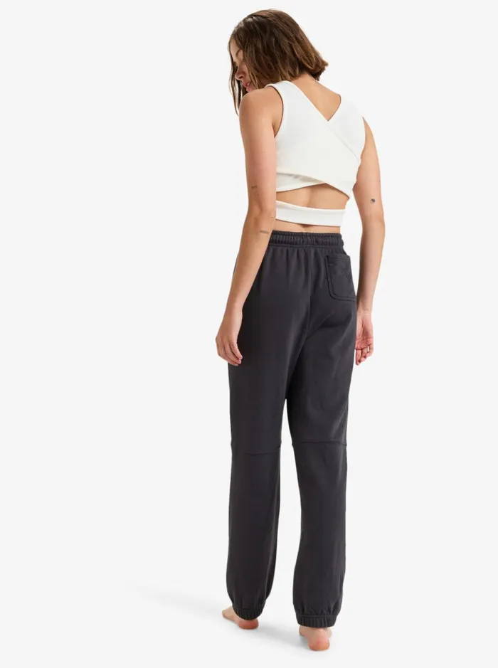 Roxy Oasis Haze 8211 Elastic Waist Pants Phantom Women Trousers