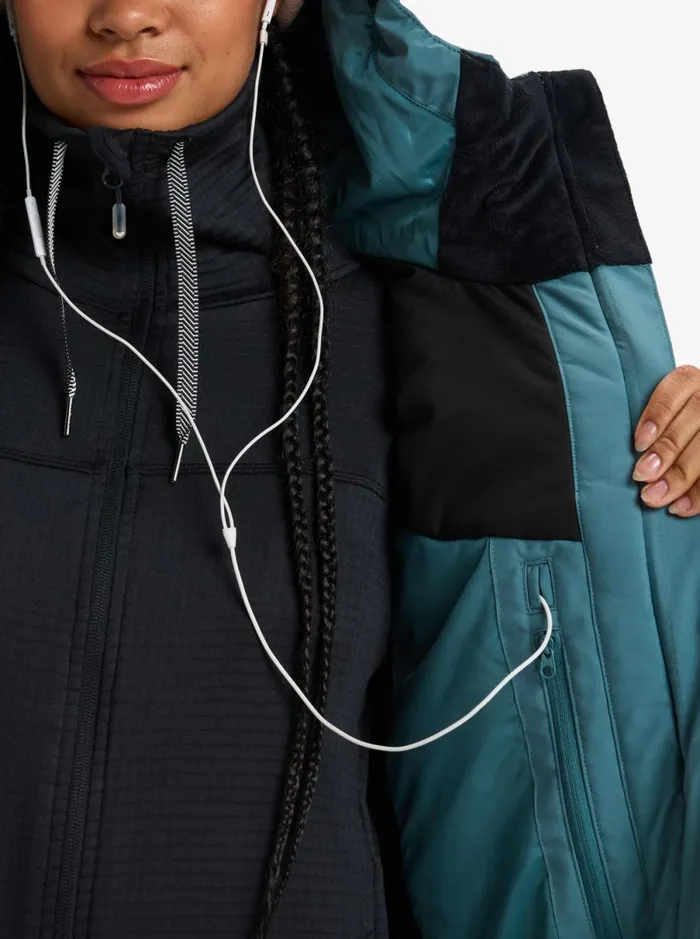Roxy Peakside 8211 Snow Jacket Sea Pine Women Jackets and Coats