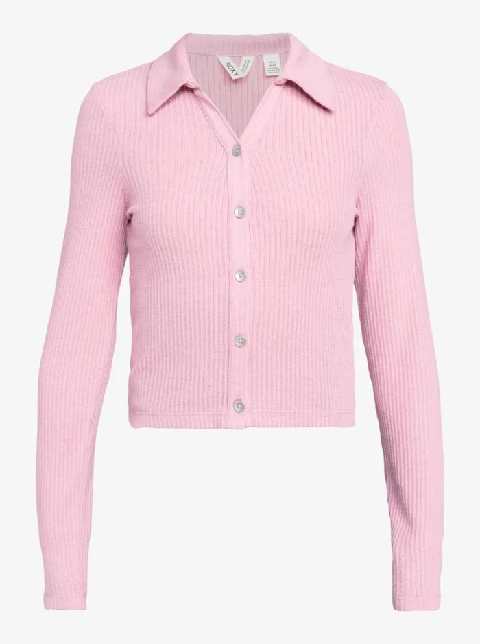 Roxy Petal Blizzard 8211 Long Sleeves Top Mauve Orchid Women Jumpers and Cardigans