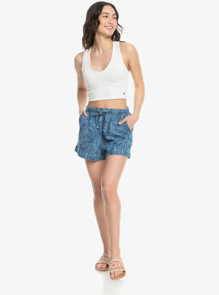 Roxy Please Come Back 8211 Cropped Top Snow White Women Vests