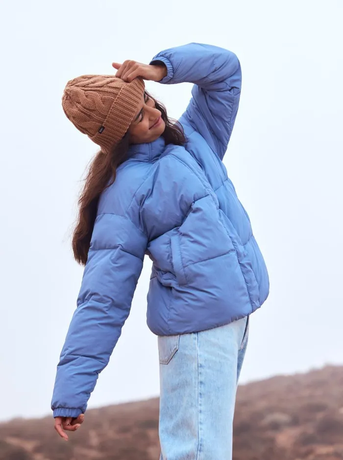 Roxy Snow Cake 8211 Cuff Beanie Camel Women Beanies