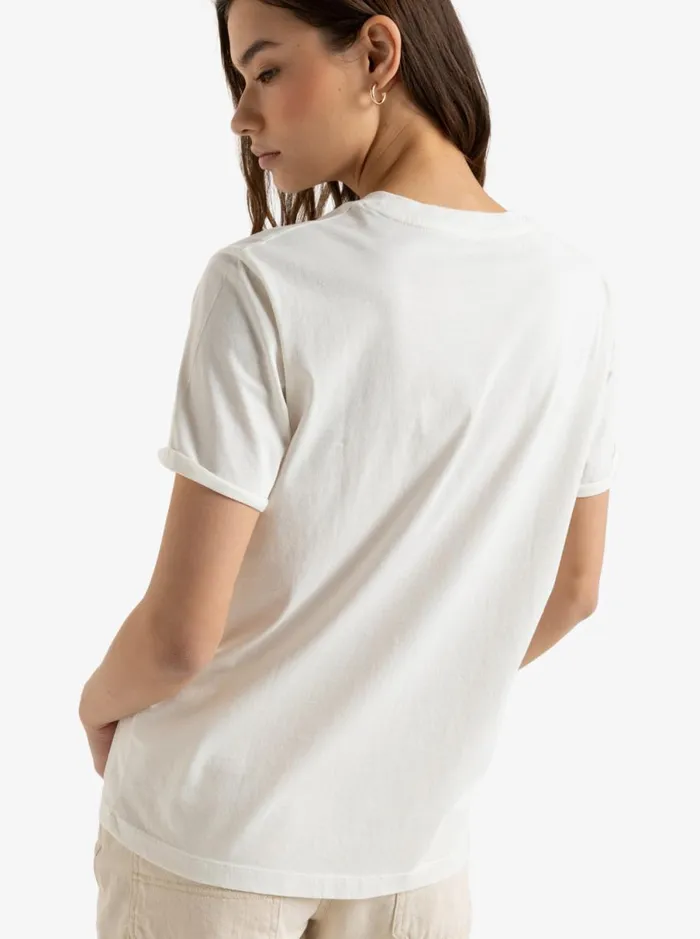 Roxy Summer Fun 8211 Short Sleeves Tshirt Egret Women TShirts and Tops