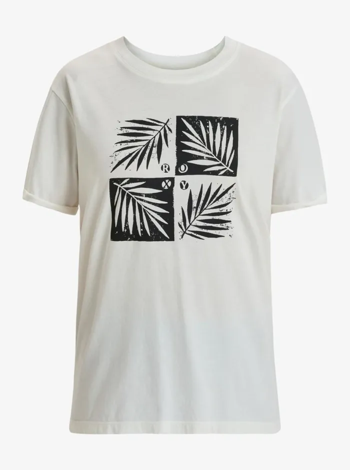Roxy Summer Fun 8211 Short Sleeves Tshirt Egret Women TShirts and Tops