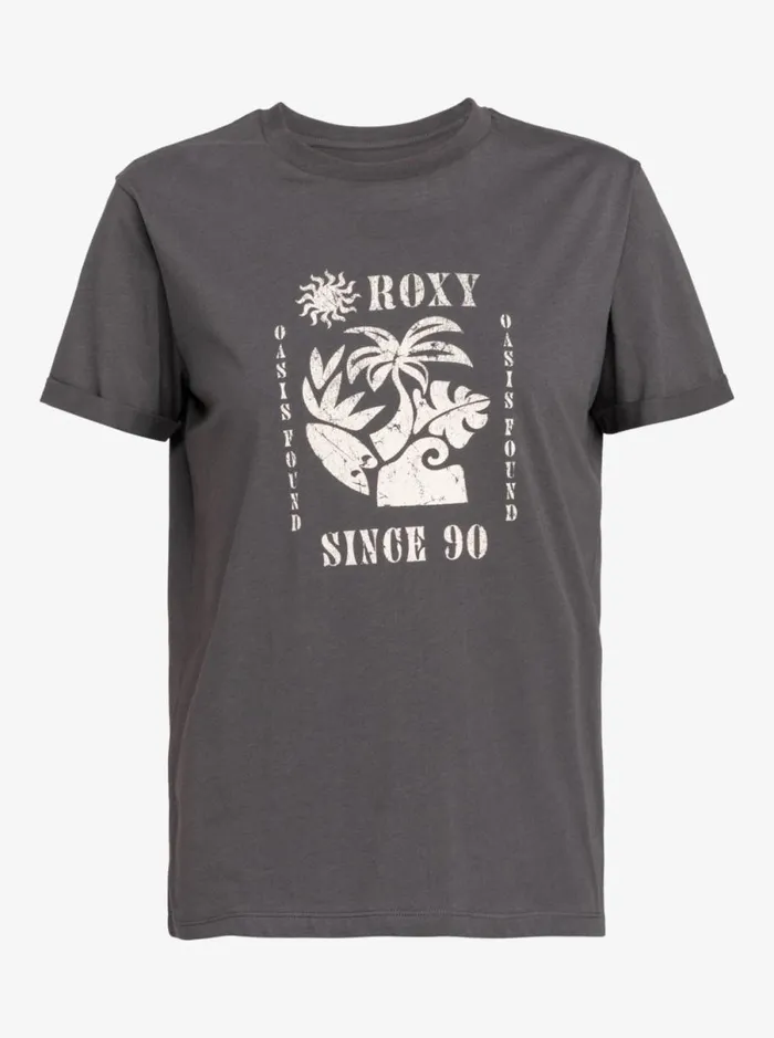 Roxy Summer Fun 8211 Short Sleeves Tshirt Phantom Women TShirts and Tops