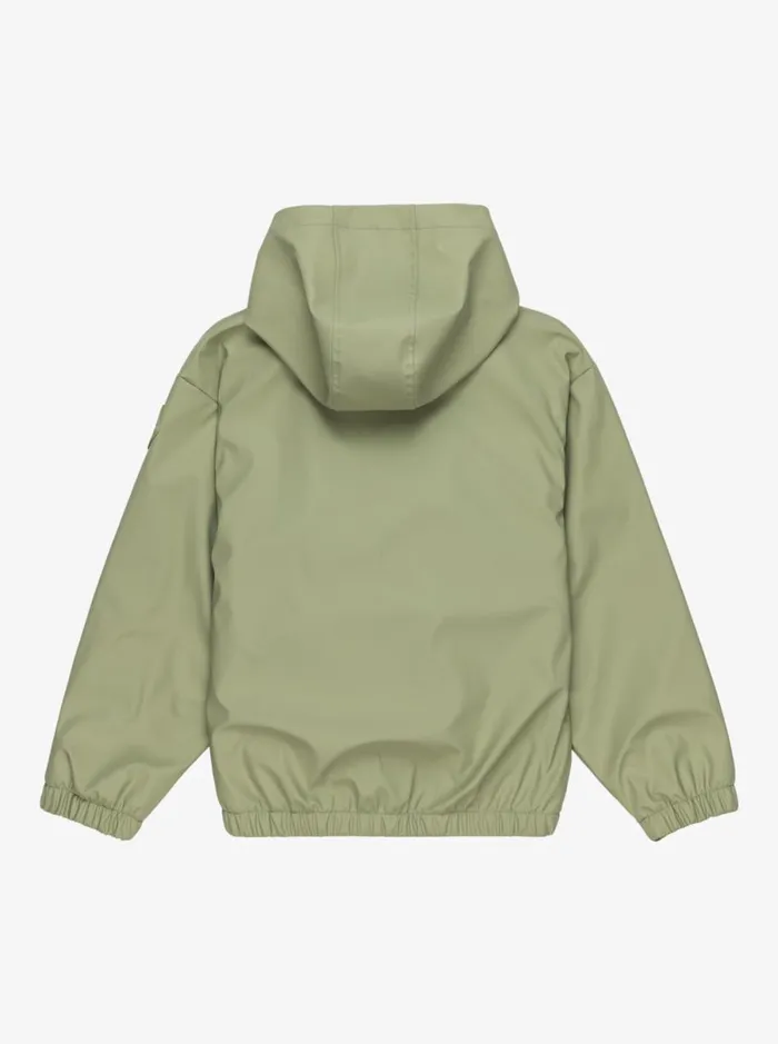 Roxy Thats Just Life 8211 Padded Rain Coat For Girls 4 8211 16 Oil Green Kids Jackets and Coats