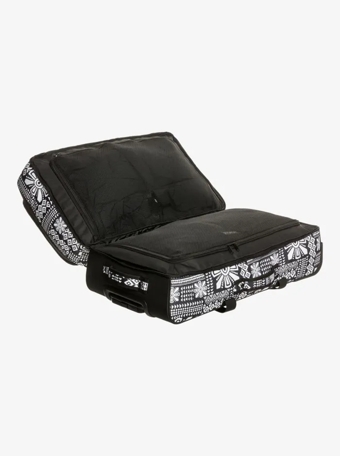 Roxy Travel Dreaming 62 L 8211 Medium Wheeled Suitcase Phantom Mo Rockin Vibe App Women Luggage