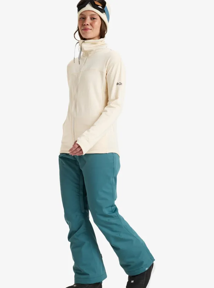 Roxy Vertere 8211 ZipUp Sweatshirt Buttercream Women Sweatshirts and Hoodies