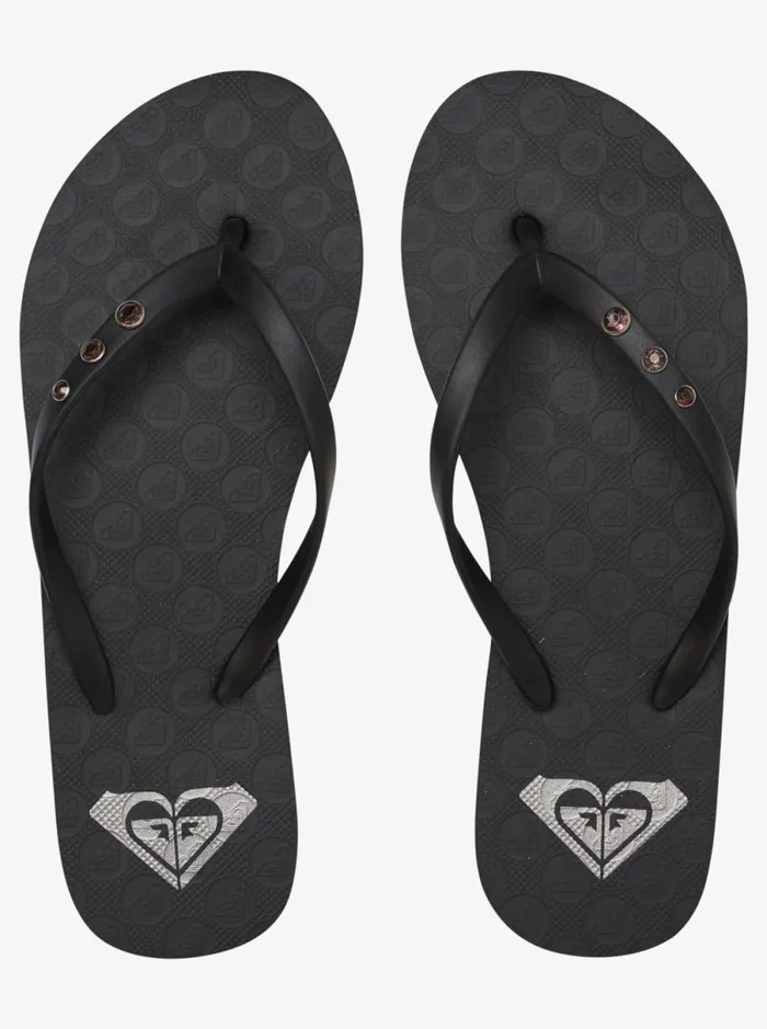 Roxy Viva Glitz 8211 Sandals Black Women Shoes Roxy Viva Glitz 8211 Sandals Black Women Shoes