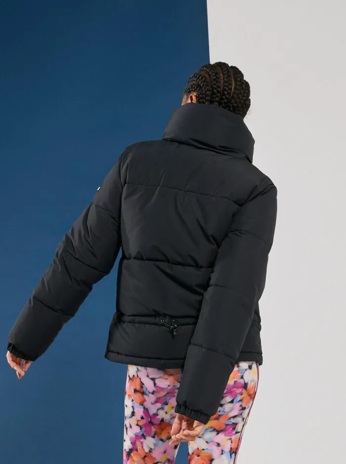 Roxy Winter Rebel 8211 Winter Bomber Jacket True Black Women Jackets and Coats Roxy Winter Rebel 8211 Winter Bomber Jacket True Black Women Jackets and Coats