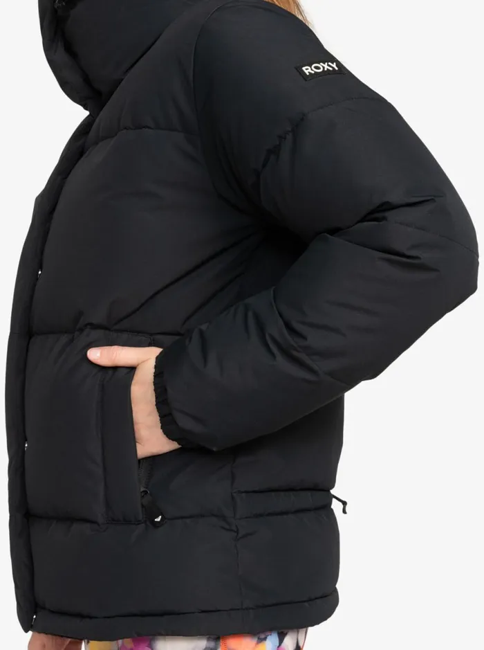 Roxy Winter Rebel 8211 Winter Bomber Jacket True Black Women Jackets and Coats Roxy Winter Rebel 8211 Winter Bomber Jacket True Black Women Jackets and Coats