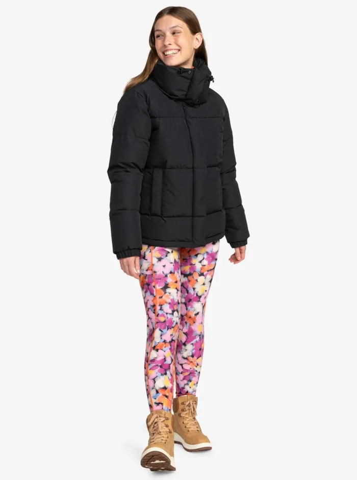 Roxy Winter Rebel 8211 Winter Bomber Jacket True Black Women Jackets and Coats Roxy Winter Rebel 8211 Winter Bomber Jacket True Black Women Jackets and Coats
