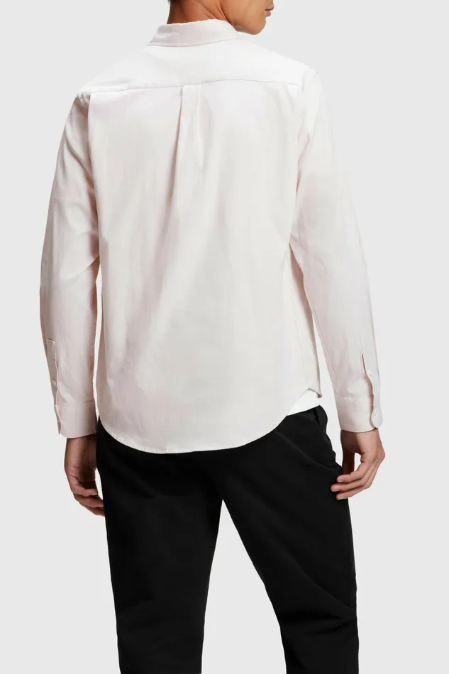 Shirts Blouses Women Esprit Esprit X Rest and Recreation Capsule Oxford Shirt Pink