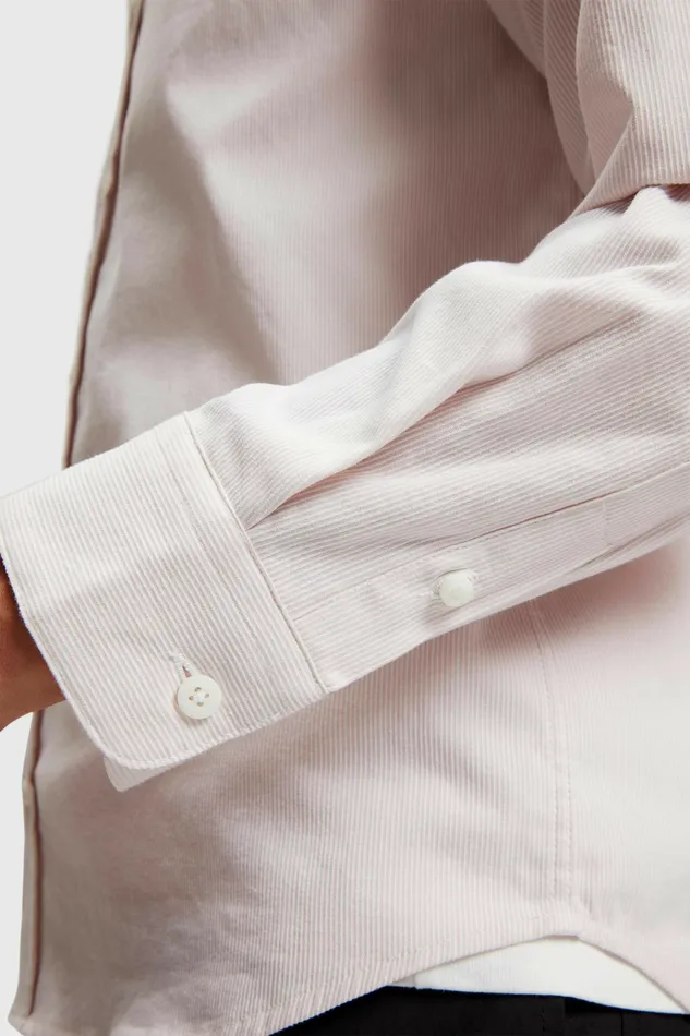 Shirts Blouses Women Esprit Esprit X Rest and Recreation Capsule Oxford Shirt Pink