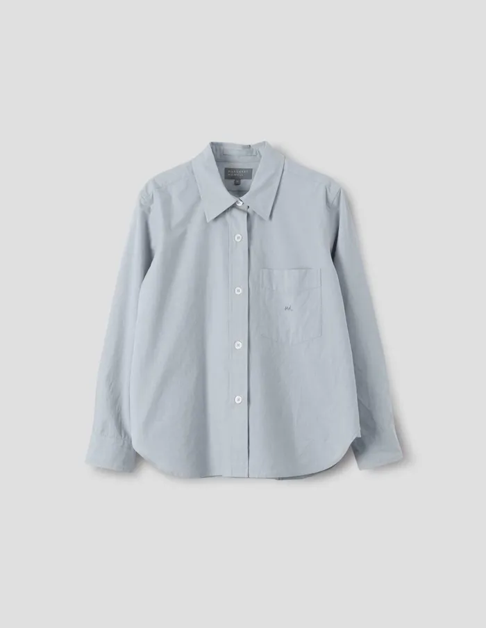 Shirts Women Margaret Howell Monogram Shirt Faded Grey