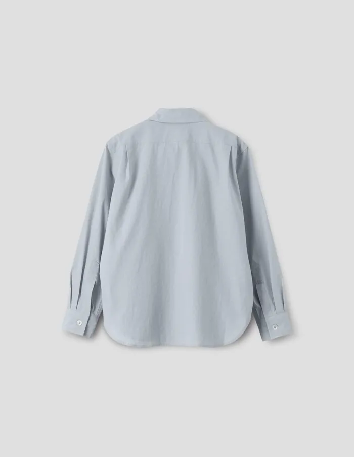 Shirts Women Margaret Howell Monogram Shirt Faded Grey