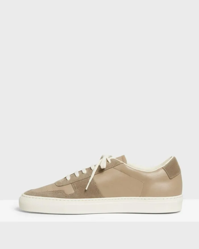 Shoes Men Theory Common Projects Mens BBall LowTop Sneakers Tan Shoes Men Theory Common Projects Mens BBall LowTop Sneakers Tan