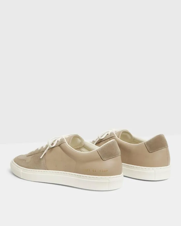 Shoes Men Theory Common Projects Mens BBall LowTop Sneakers Tan Shoes Men Theory Common Projects Mens BBall LowTop Sneakers Tan