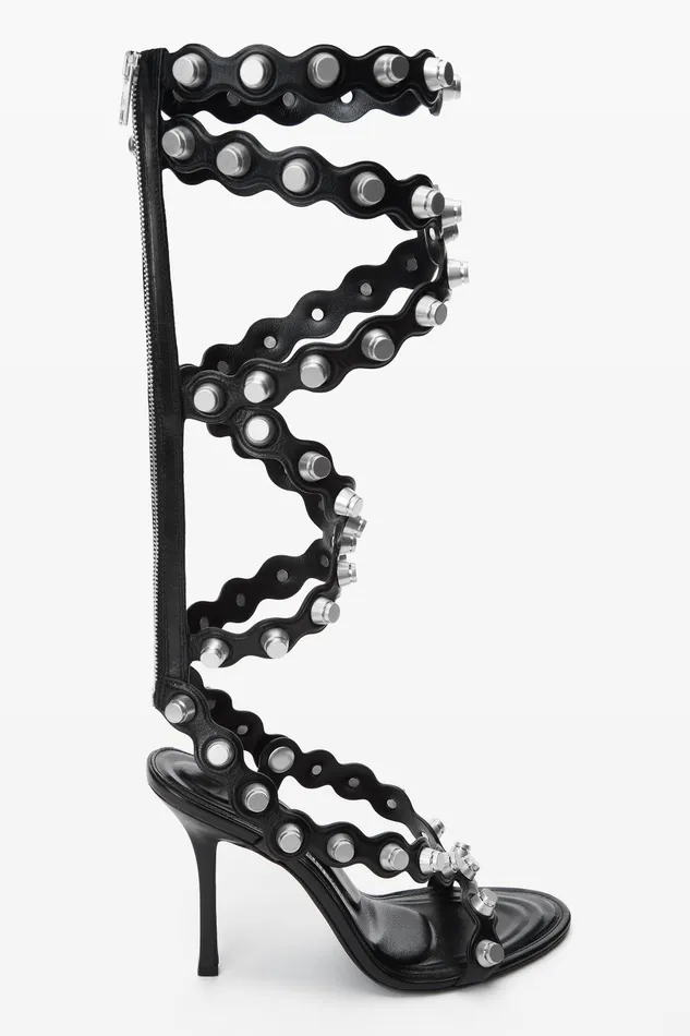Shoes Women Alexander Wang Riot 105mm Adjustable Gladiator Sandal