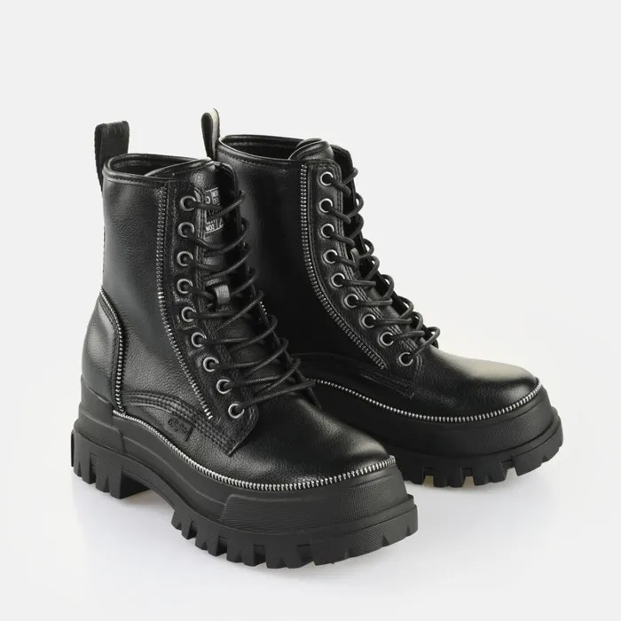 Shop Aspha RLD Zip Black BUFFALO Boots and AnkleBoots