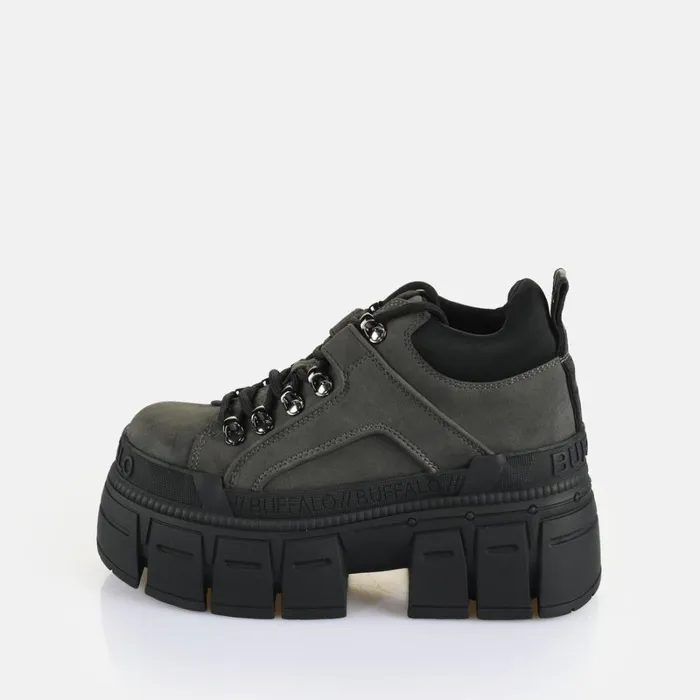 Shop Gospher Hike LO BS Dark Grey BUFFALO Vegan Shoes