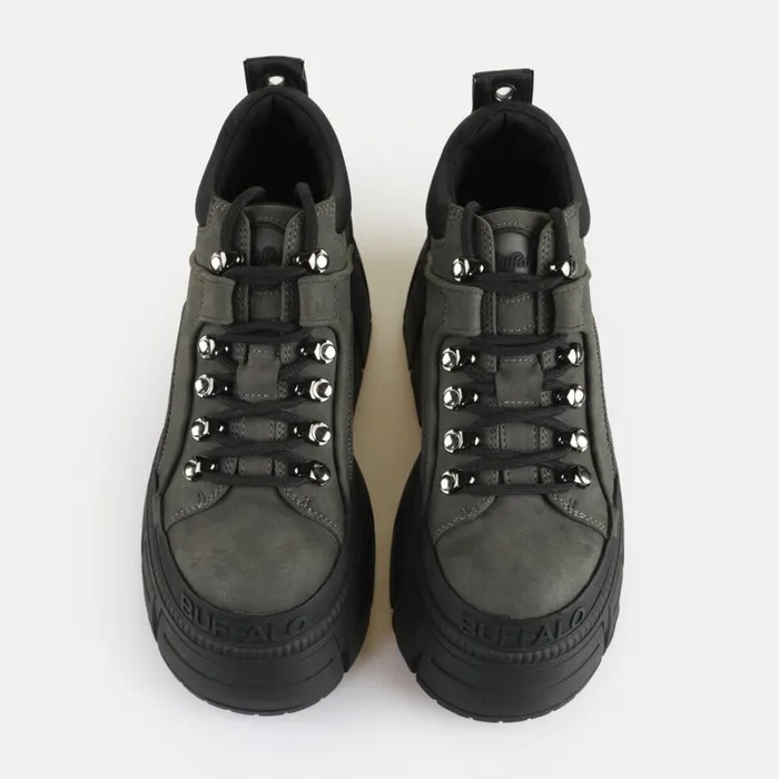 Shop Gospher Hike LO BS Dark Grey BUFFALO Vegan Shoes