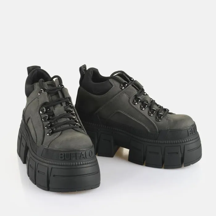 Shop Gospher Hike LO BS Dark Grey BUFFALO Vegan Shoes